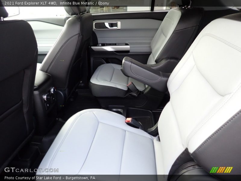 Rear Seat of 2021 Explorer XLT 4WD