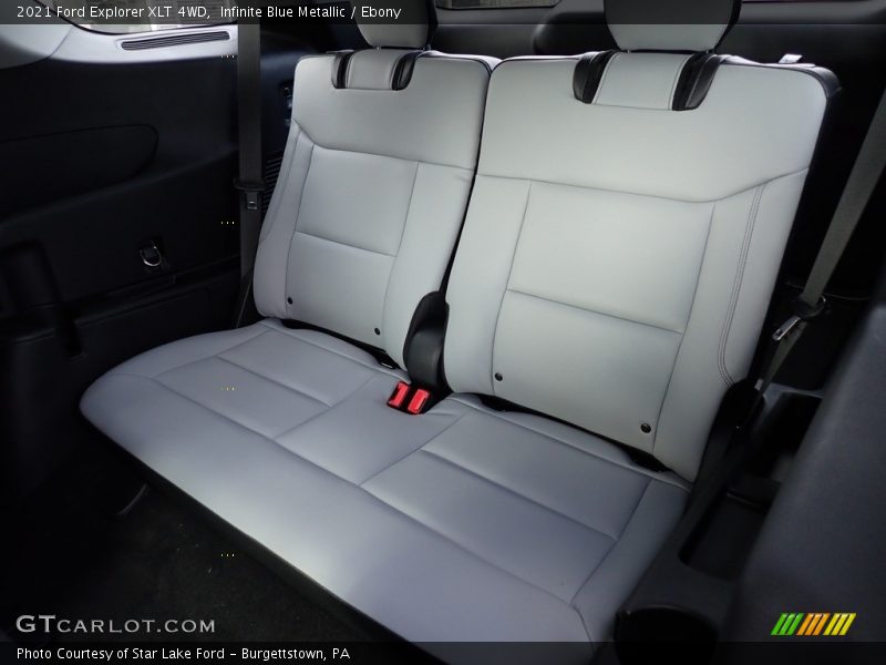 Rear Seat of 2021 Explorer XLT 4WD