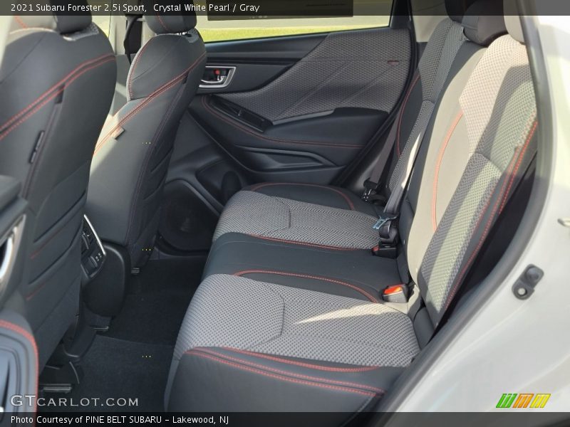 Crystal White Pearl / Gray 2021 Subaru Forester 2.5i Sport
