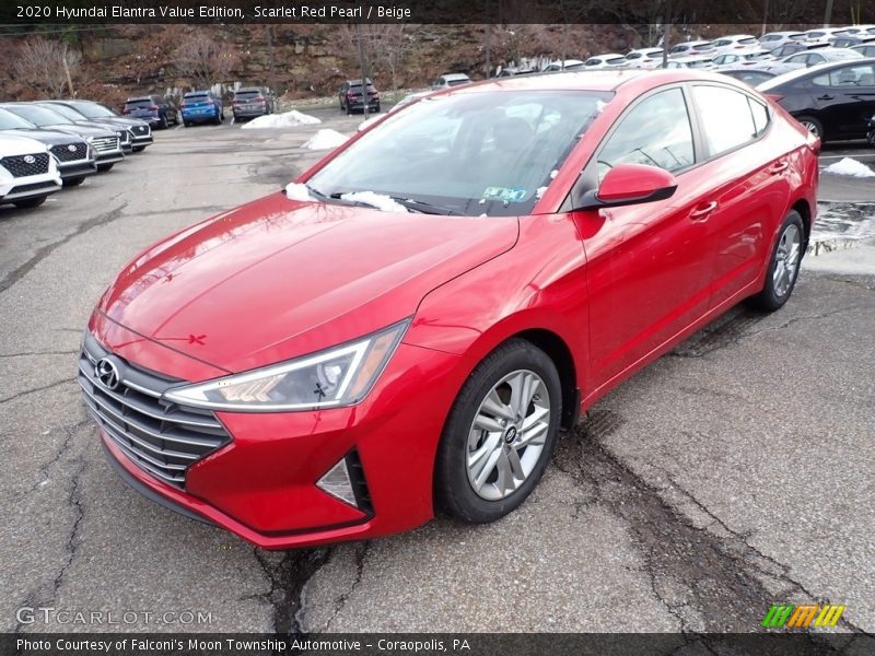 Front 3/4 View of 2020 Elantra Value Edition