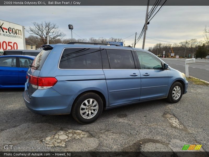 Bali Blue Pearl / Gray 2009 Honda Odyssey EX-L