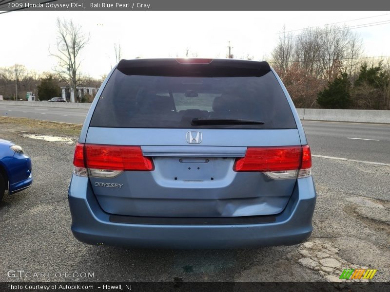 Bali Blue Pearl / Gray 2009 Honda Odyssey EX-L