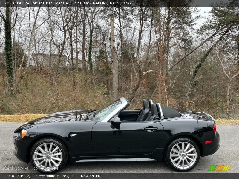  2020 124 Spider Lusso Roadster Forte Black Metallic