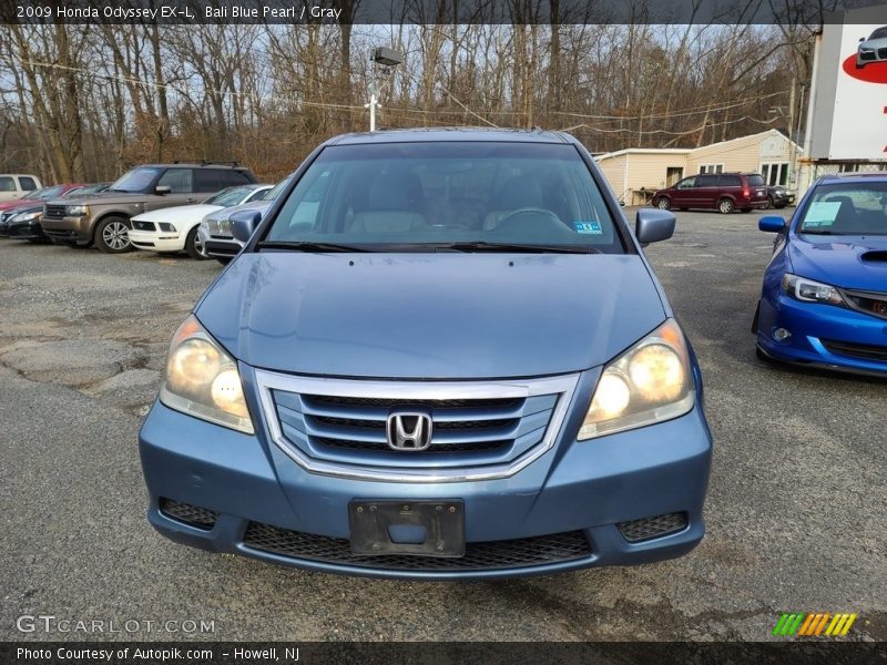 Bali Blue Pearl / Gray 2009 Honda Odyssey EX-L