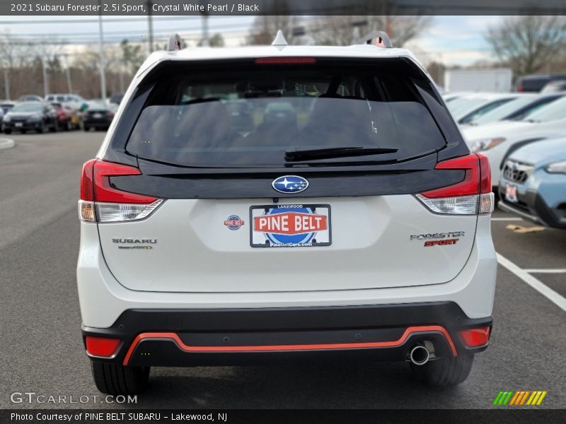 Crystal White Pearl / Black 2021 Subaru Forester 2.5i Sport