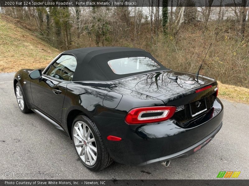 Forte Black Metallic / Nero (Black) 2020 Fiat 124 Spider Lusso Roadster