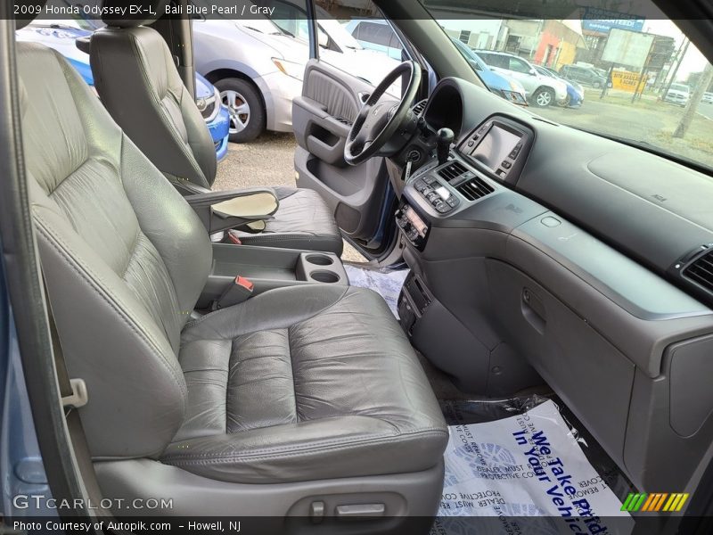 Bali Blue Pearl / Gray 2009 Honda Odyssey EX-L
