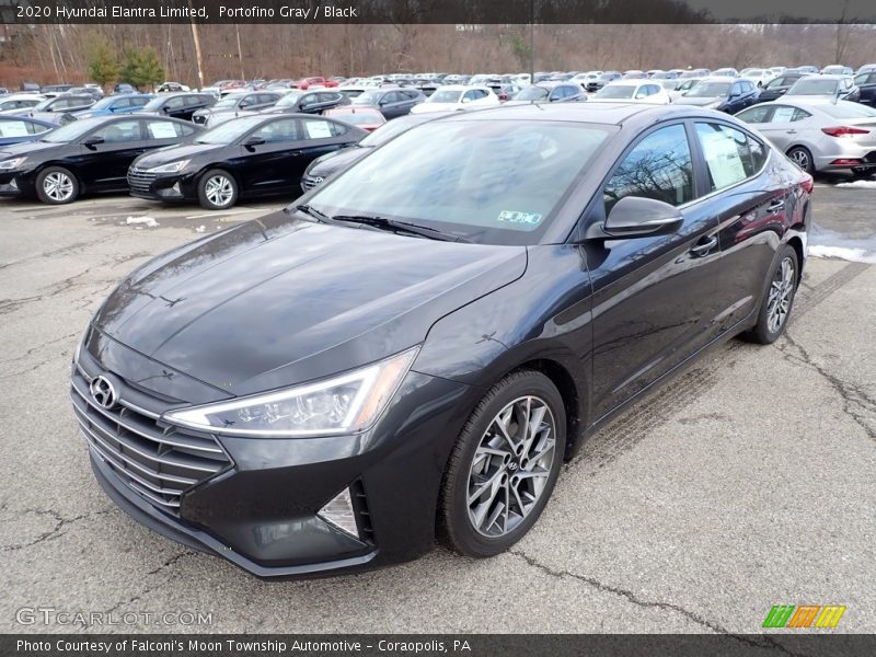 Front 3/4 View of 2020 Elantra Limited
