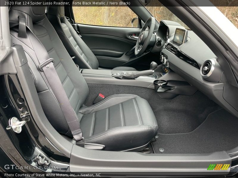 Front Seat of 2020 124 Spider Lusso Roadster