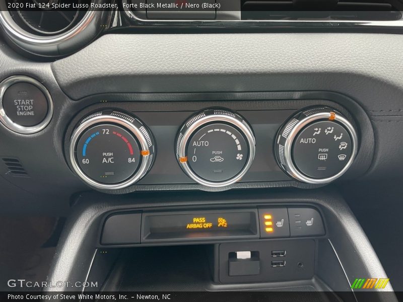 Controls of 2020 124 Spider Lusso Roadster