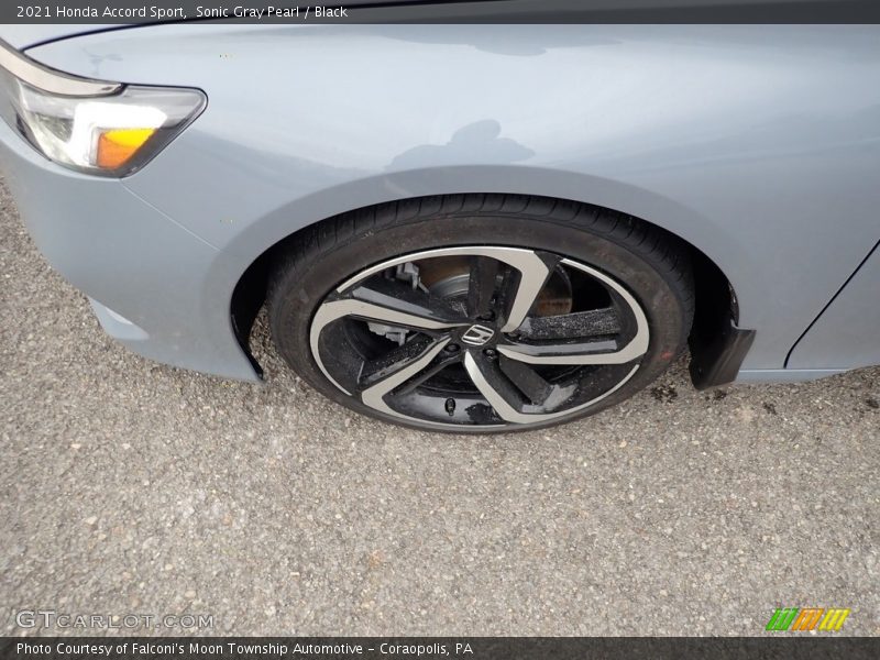 Sonic Gray Pearl / Black 2021 Honda Accord Sport