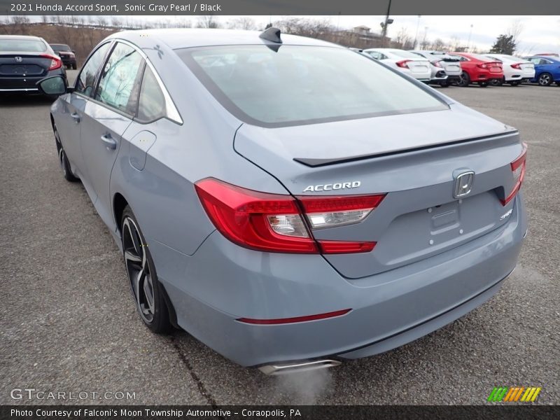 Sonic Gray Pearl / Black 2021 Honda Accord Sport