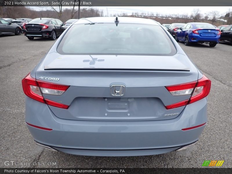 Sonic Gray Pearl / Black 2021 Honda Accord Sport