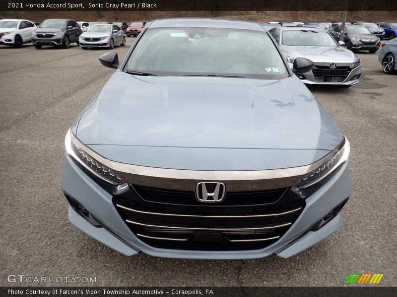 Sonic Gray Pearl / Black 2021 Honda Accord Sport