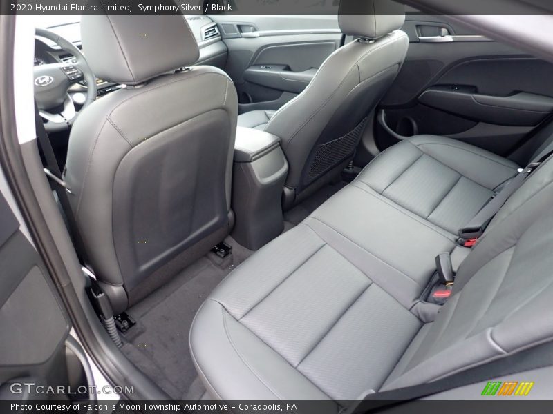 Rear Seat of 2020 Elantra Limited