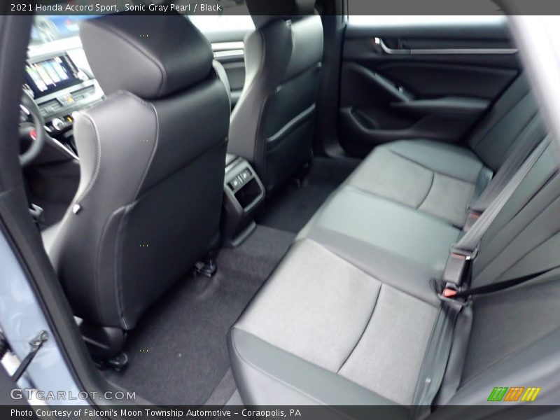 Rear Seat of 2021 Accord Sport
