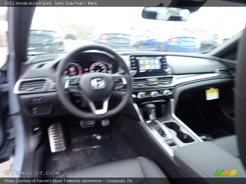Sonic Gray Pearl / Black 2021 Honda Accord Sport