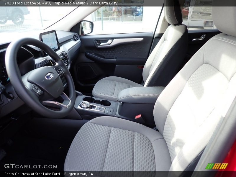 Rapid Red Metallic / Dark Earth Gray 2020 Ford Escape SE 4WD