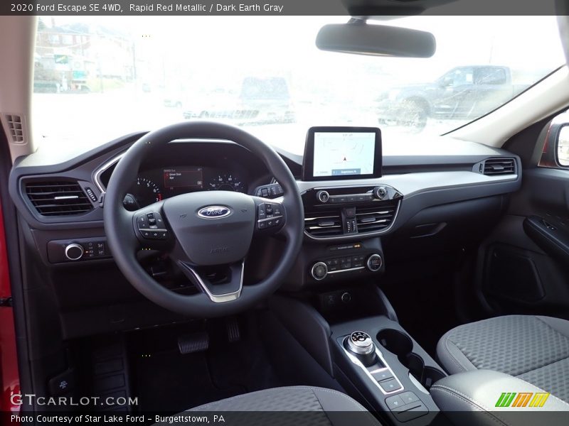 Rapid Red Metallic / Dark Earth Gray 2020 Ford Escape SE 4WD