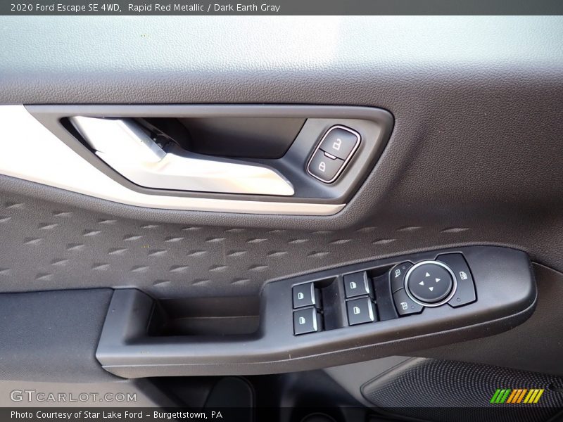 Rapid Red Metallic / Dark Earth Gray 2020 Ford Escape SE 4WD