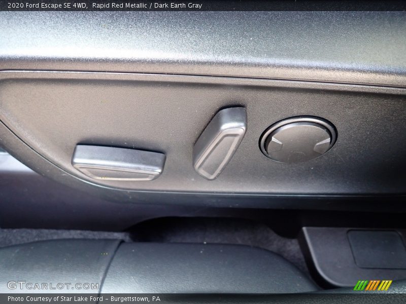 Rapid Red Metallic / Dark Earth Gray 2020 Ford Escape SE 4WD