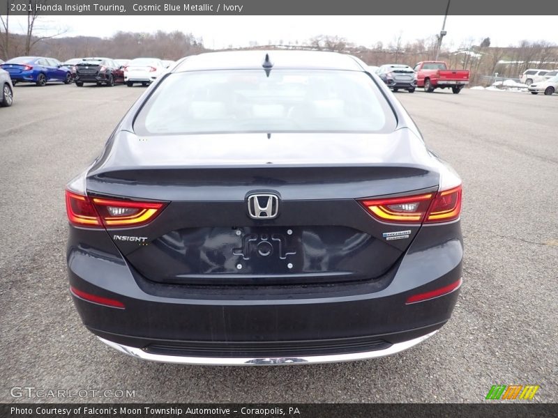 Cosmic Blue Metallic / Ivory 2021 Honda Insight Touring