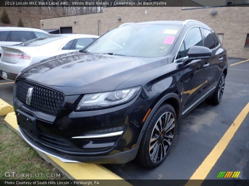 Infinite Black Metallic / Centerstage-Jet Black/Foxfire 2019 Lincoln MKC Black Label AWD