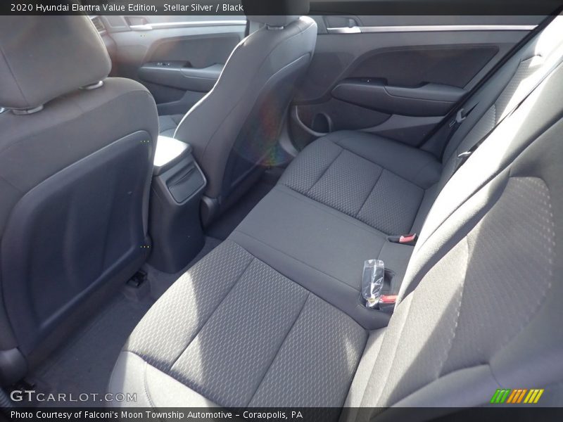 Stellar Silver / Black 2020 Hyundai Elantra Value Edition