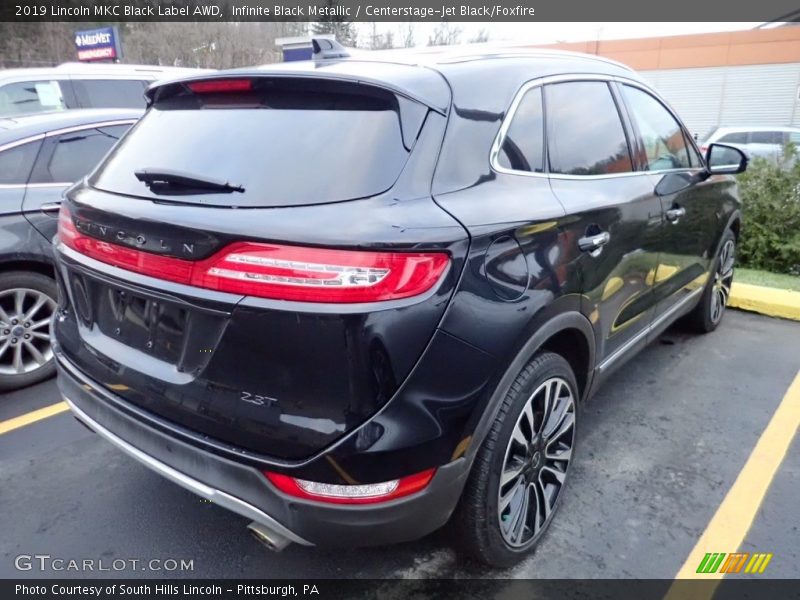 Infinite Black Metallic / Centerstage-Jet Black/Foxfire 2019 Lincoln MKC Black Label AWD