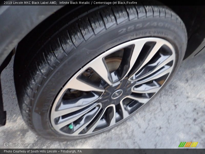 Infinite Black Metallic / Centerstage-Jet Black/Foxfire 2019 Lincoln MKC Black Label AWD