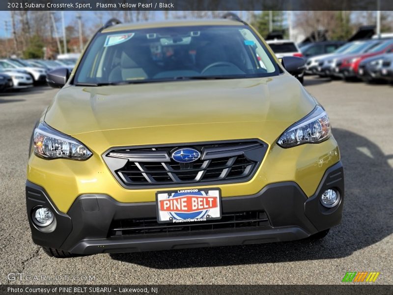 Plasma Yellow Pearl / Black 2021 Subaru Crosstrek Sport