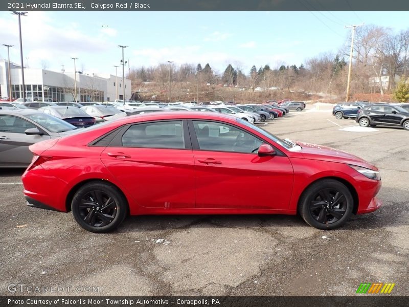  2021 Elantra SEL Calypso Red