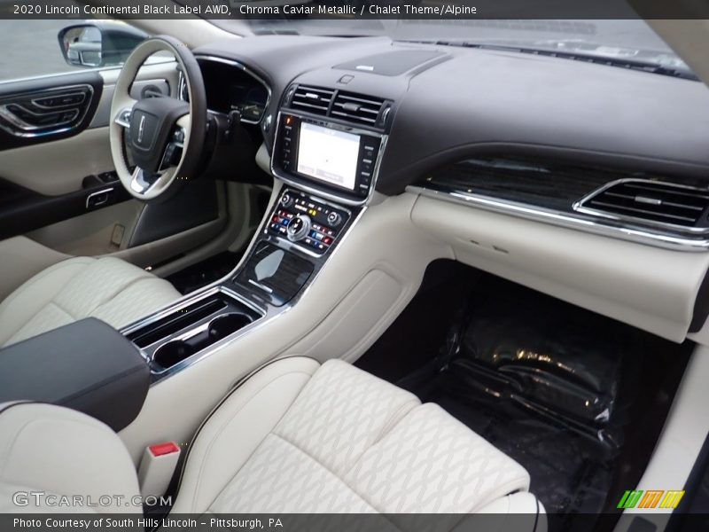 Dashboard of 2020 Continental Black Label AWD