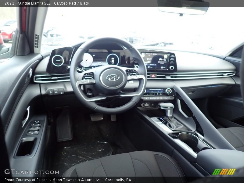 2021 Elantra SEL Black Interior