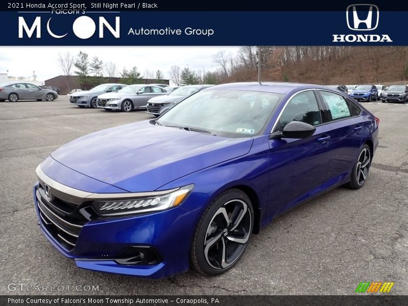 Still Night Pearl / Black 2021 Honda Accord Sport
