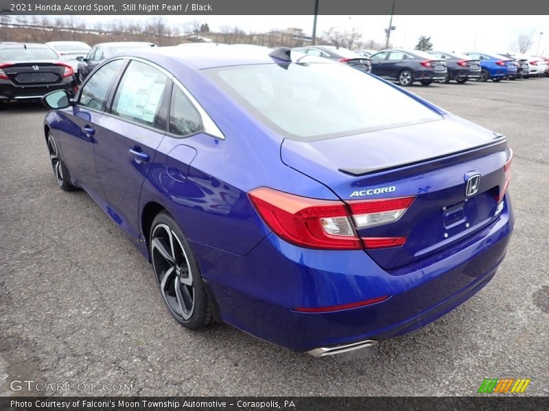 Still Night Pearl / Black 2021 Honda Accord Sport