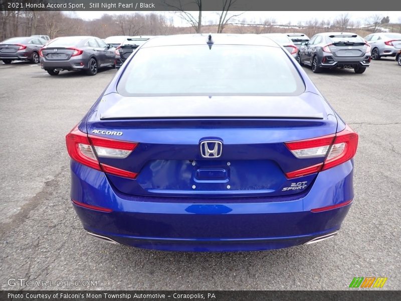 Still Night Pearl / Black 2021 Honda Accord Sport