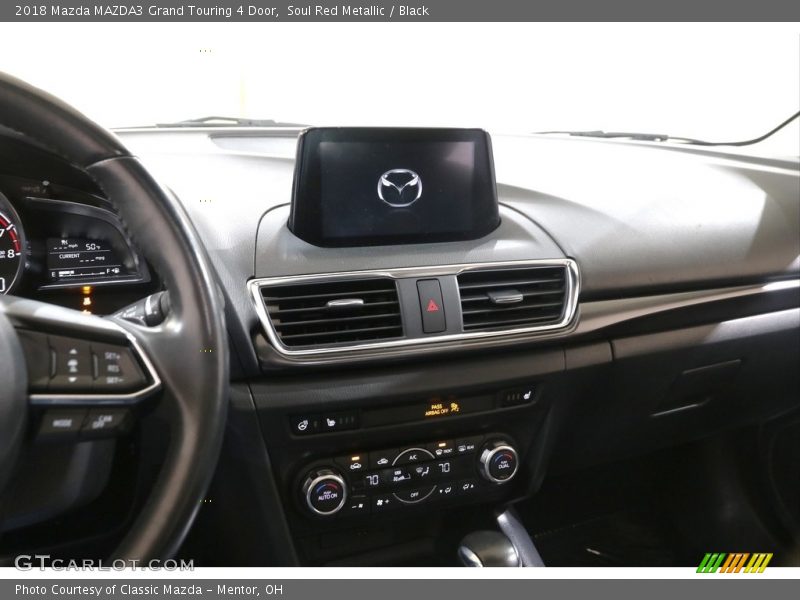 Soul Red Metallic / Black 2018 Mazda MAZDA3 Grand Touring 4 Door