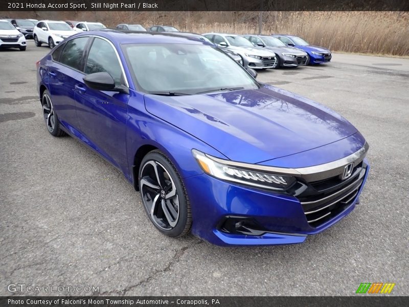 Front 3/4 View of 2021 Accord Sport