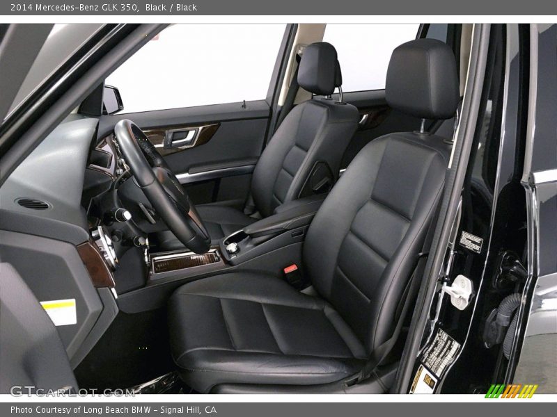 Front Seat of 2014 GLK 350