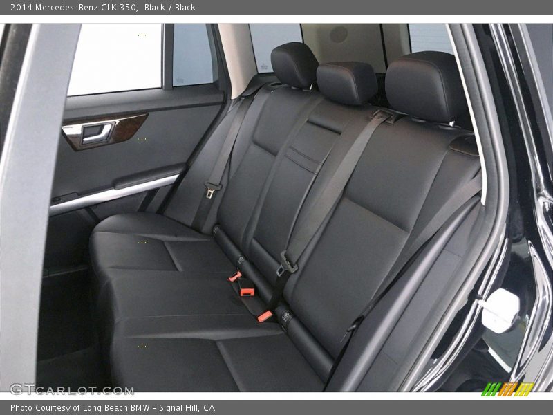 Rear Seat of 2014 GLK 350