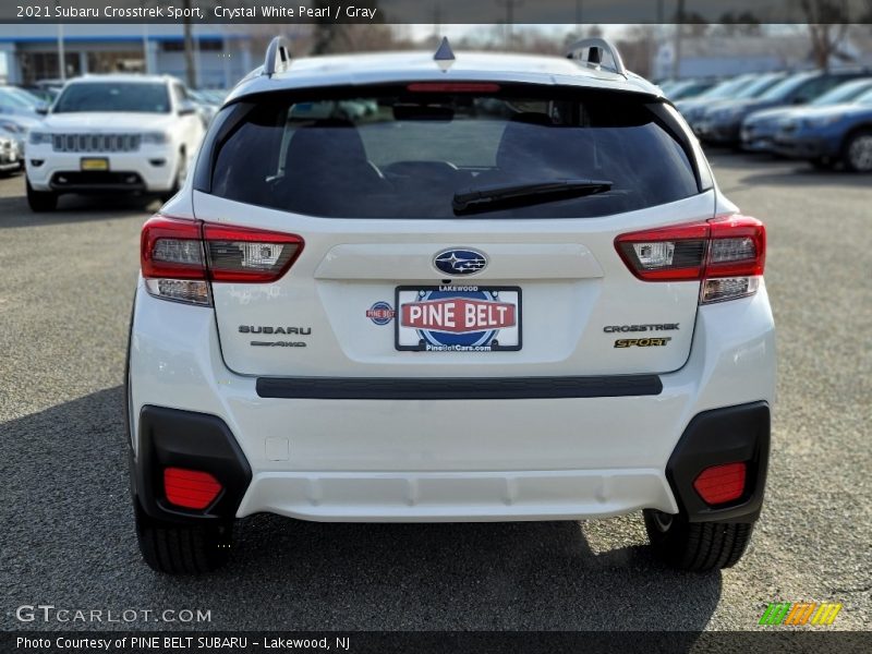 Crystal White Pearl / Gray 2021 Subaru Crosstrek Sport