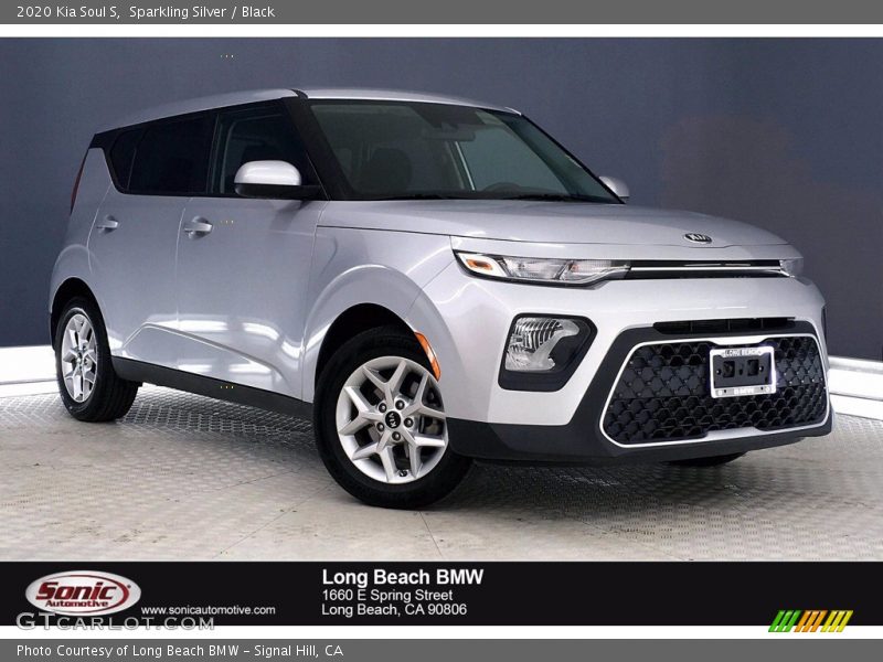 Sparkling Silver / Black 2020 Kia Soul S