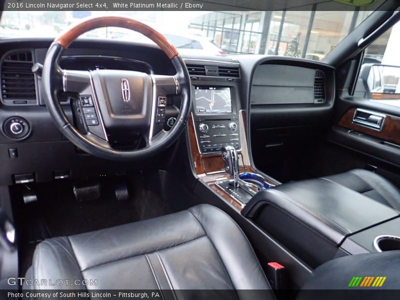  2016 Navigator Select 4x4 Ebony Interior
