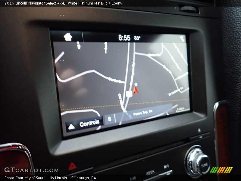 White Platinum Metallic / Ebony 2016 Lincoln Navigator Select 4x4