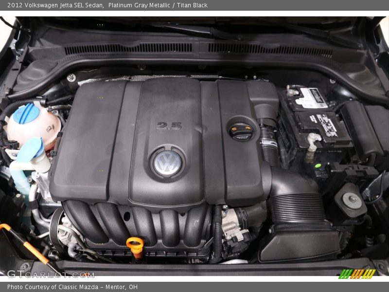 Platinum Gray Metallic / Titan Black 2012 Volkswagen Jetta SEL Sedan