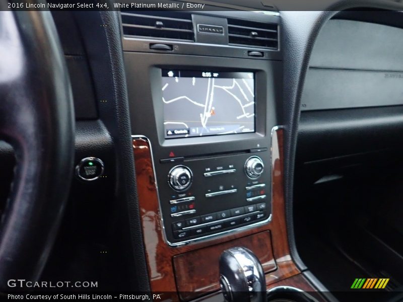 Controls of 2016 Navigator Select 4x4