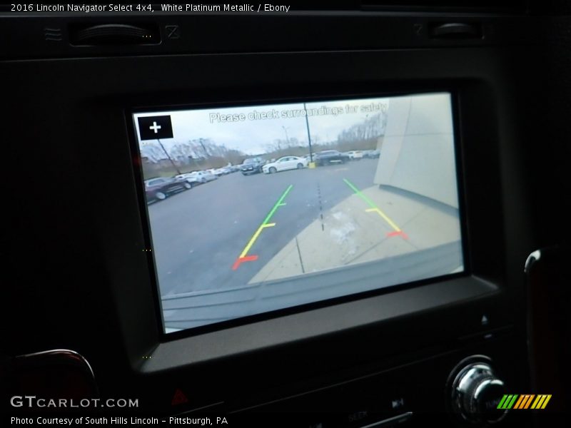 White Platinum Metallic / Ebony 2016 Lincoln Navigator Select 4x4