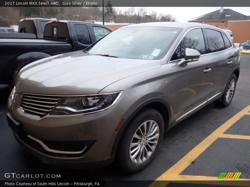Luxe Silver / Ebony 2017 Lincoln MKX Select AWD