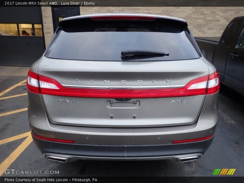 Luxe Silver / Ebony 2017 Lincoln MKX Select AWD